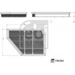 Vzduchový filtr FEBI BILSTEIN 196384 – Hledejceny.cz
