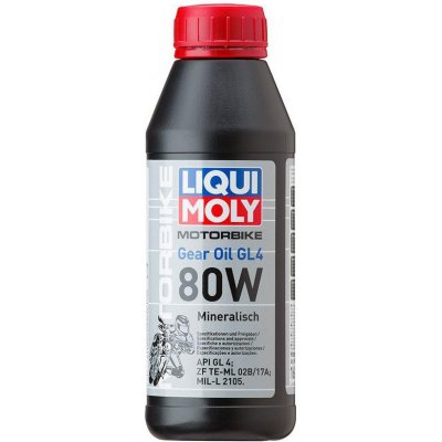 Liqui Moly 1617 Motorbike 80W 500 ml – Hledejceny.cz