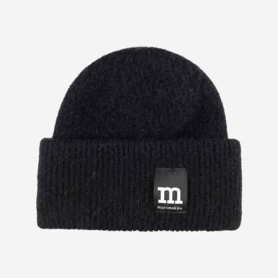 Marimekko Čepice Sumut mohér merino vlna černá – Hledejceny.cz