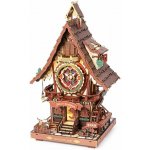ROBOTIME Rokr 3D dřevěné puzzle Kukačkové hodiny (Wood) 435 ks – Hledejceny.cz