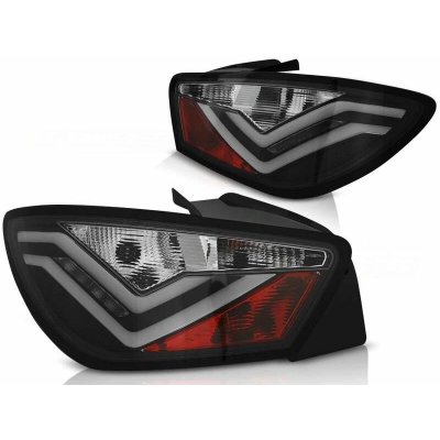 Zadní světla Seat Ibiza 2008-2012, hatchback, 3dveř. LED BAR černé – Hledejceny.cz
