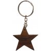 Přívěsky na klíče Přívěsek na klíče Indonésie dřevo hvězda