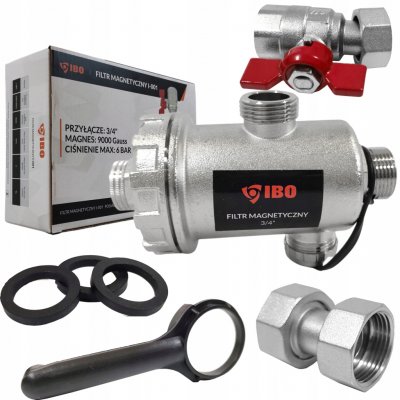 IBO MAGNETICKÝ SEPARATOR FILTR 3/4'' I-001 SOLÁRNÍ SYSTÉMY – Hledejceny.cz