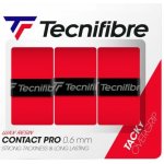 Tecnifibre Pro Contact 3 ks Červená – Zboží Mobilmania