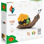 Alexander 3D origami Šnek 132 dílků – Hledejceny.cz