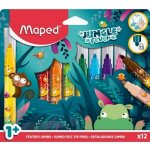 MAPED Fixy Jungle Fever Jumbo 12 ks 485235 – Zboží Živě