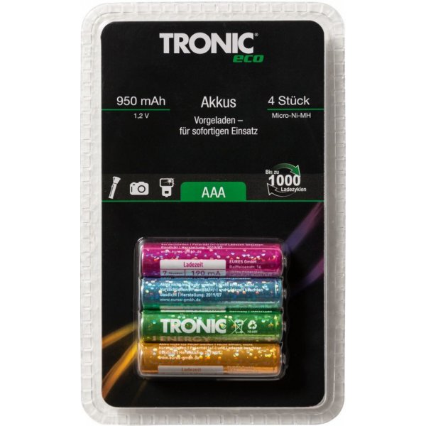 TRONIC® Eco AA 4ks 321480 od 149 Kč - Heureka.cz