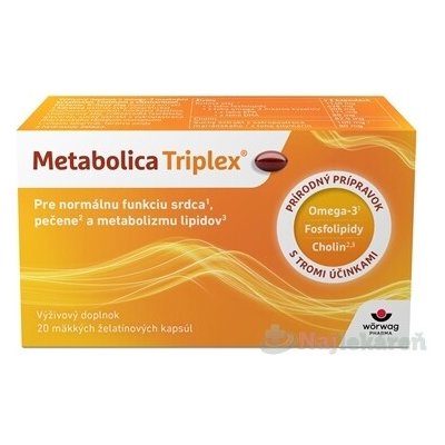 Metabolica Triplex 20 kapslí – Hledejceny.cz