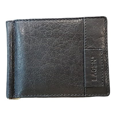 Lagen pánská kožená peněženka mini LN 9116 černá