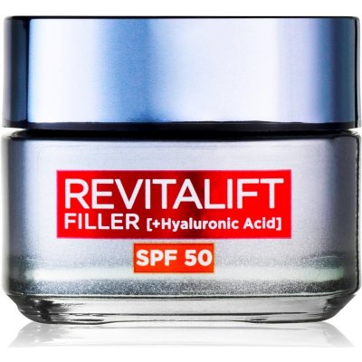 L'Oréal Revitalift Filler Anti-ageing Cream SPF50 pleťový krém 50 ml – Hledejceny.cz