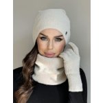 Fashionweek Dámský komplet čepice + nákrčník S3051 Béžový – Hledejceny.cz