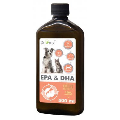 Dromy Omega 3 EPA & DHA olej 500 ml – Zbozi.Blesk.cz