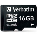 Verbatim MicroSDHC 16 GB 44082 – Hledejceny.cz