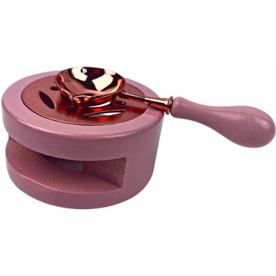 Creatissimo set stojánku a lžičky k pečetění růžová 82344 – Zboží Mobilmania