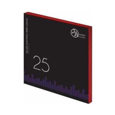 Audio Anatomy Vnitřní antistatické obaly Deluxe 25 ks – Zboží Živě
