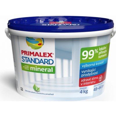 Primalex Standard bílý - 4 kg