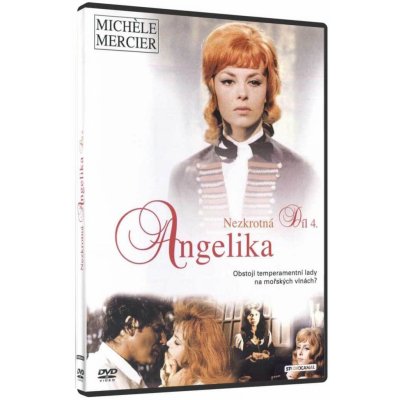 Nezkrotná Angelika DVD – Hledejceny.cz