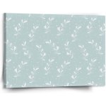 Sablio Obraz Bílé lístky - 150x110 cm – Hledejceny.cz