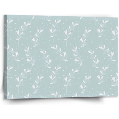 Sablio Obraz Bílé lístky - 150x110 cm – Hledejceny.cz