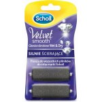 Scholl Velvet Smooth náhradní hlavice s diamantovými krystalky ultra drsná 2 ks – Zboží Mobilmania