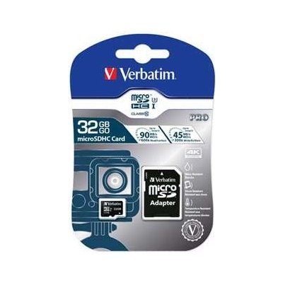 Verbatim microSDHC 32 GB UHS-I U1 47041 – Hledejceny.cz