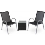 Rauman Zahradní balkonový set Celio - 2 místa, černá – Hledejceny.cz