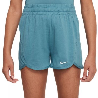 Nike Dri Fit Breezy High Waisted Training Shorts mineral teal/white – Zboží Mobilmania