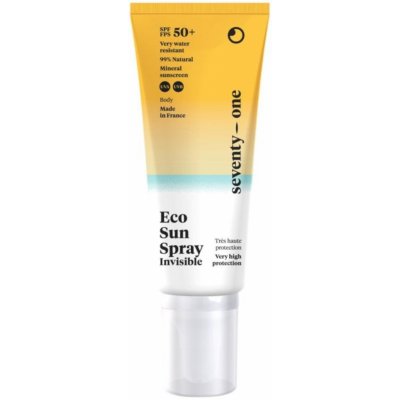 seventy-one Eco neviditelný opalovací sprej SPF50+ 100 ml – Zboží Dáma