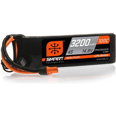 Spektrum Smart LiPo 100C IC3 14.8 V 3200 mAh – Zboží Mobilmania
