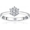 Prsteny FLORINA zásnubní stříbrný prsten s Brilliance Zirconia JJJR2338R