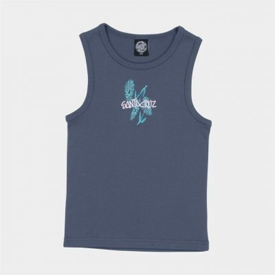 Santa Cruz tílko Dizzy Daisy Strip Tank Slate SLATE – Zboží Mobilmania
