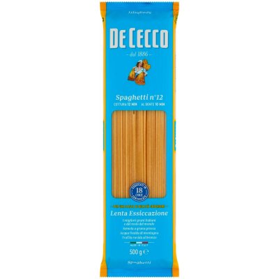 De Cecco Spaghetti Nr. 12 0,5 kg – Zboží Dáma