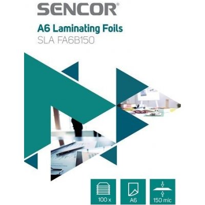 SLA FA6B150 Fólie A6 150mic 100ks SENCOR – Zbozi.Blesk.cz
