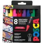 Uni Posca PC-5M 1,8 sada 8 ks mix základních barev – Zbozi.Blesk.cz