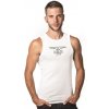 Elektro sex Mister B Tank Top White - pánské tílko bílé s potiskem - MEDIUM