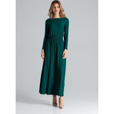 Figl Dlouhé šaty m604 zelené