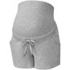 Těhotenské kalhoty Esmara dámské těhotenské šortky šedá