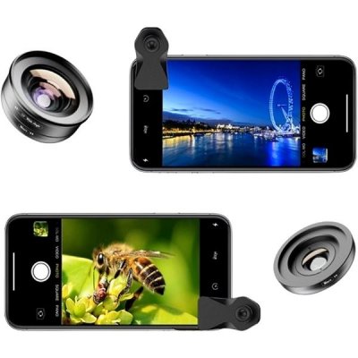 Apexel HD Clear 2-in-1 Kit--120° Wide Angle / 15X Macro – Zbozi.Blesk.cz