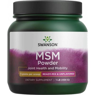 Swanson MSM Prášek 454 g