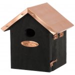Esschert Design Budka Copper pro Střízlíka zimního s poměděnou stříškou 14 x 11 x 20 cm černá – Sleviste.cz