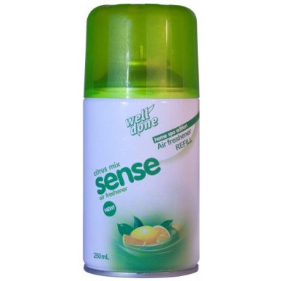 WELL DONE REFILL-SENSE Náhrad.náplň do automat.osvěž.vzd. Citrus mix 250ml – Sleviste.cz