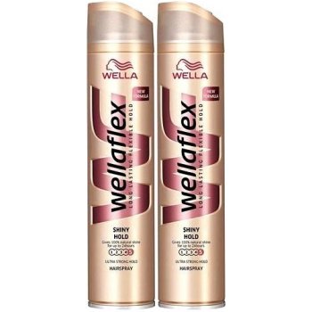 Wella Wellaflex Shiny hold lak na vlasy pro ultra silné zpevnění 250 ml