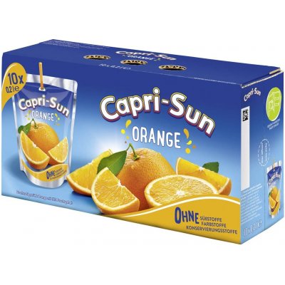 Capri-Sun Pomeranč nápoj 10 x 200 ml – Zbozi.Blesk.cz