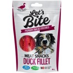 Brit Let's Bite Meat snacks Duck Fillet 80 g – Sleviste.cz