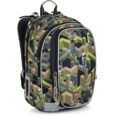 Topgal batoh MIRA 20046 B Minecraft zelený – Zbozi.Blesk.cz