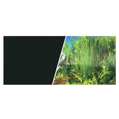 Hagen Marina oboustranné pozadí rostliny / černé 760 x 45 cm