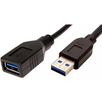 Roline 11.02.8977 USB 3.0 SuperSpeed kabel prodlužovací, USB3.0 A(M) - USB3.0 A(F), 0,8m, černý