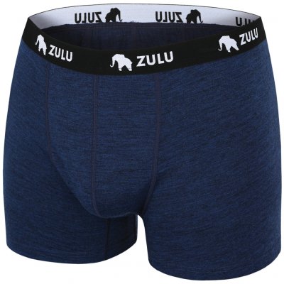 Zulu Pánské boxerky Merino 160 modrá – Hledejceny.cz