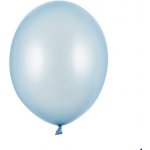 PartyDeco BALÓNKY latexové metalické baby blue 12 cm – Zboží Dáma