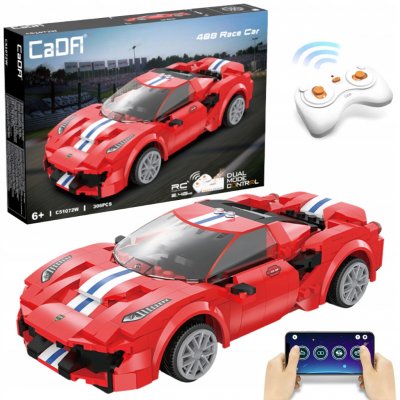 IQ models Programovatelná RC stavebnice sporťáku RED RACE CAR - 306 dílků- RC_309746 RTR 1:10 – Zbozi.Blesk.cz